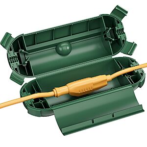 BN-LINK Outdoor Extension Cord Safety Cover (Green) $3.99 + Free Shipping w/ Prime or on $35+