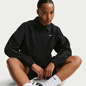 Nike Women's Sportswear Oversized Coaches Jacket (Black) $38.97 + Free Shipping on $49+