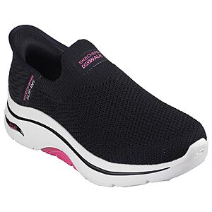 $27.01 Size 13 Mens AMZ SKECHERS Performance Go Walk Arch Fit 2.0 Val Hands Free Slip-Ins
