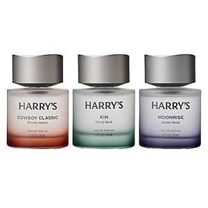 Harry's Men's Cologne Collection- Kin, Moonrise, Cowboy Classic- Eau de Parfum Quality $80.85