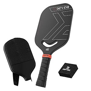 Vomeepeak Thermoformed Carbon Fiber Pickleball Paddle w/ Carry Bag & Rubber Eraser $69.98 + Free Shipping