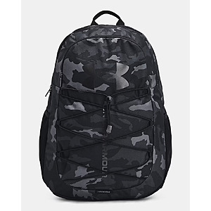 26L Under Armour Hustle Sport Backpack (Black/Metallic Black) $18.34 + Free Store Pickup at Under Armour or Free Shipping on $50+