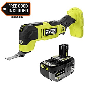 Ryobi ONE+ HP 18V Brushless Cordless Oscillating Multi-Tool with 4.0 Ah Battery $99