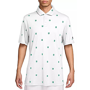 Nike Men's Par Dri-FIT Icon Golf Polo (White/Malachite) $18.73 + Free Shipping on $49