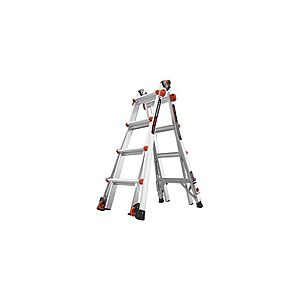 Little Giant MEGALITE+ Model 18 300-Lb Rated Aluminum Articulating Extendable Ladder (11537-803) $159.99 + Free Shipping w/ Prime or $6 Fee per Order