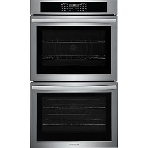 30" Frigidaire Double Electric Wall Oven w/ Air Fry & Steam Clean (Stainless Steel, FCWD303LAF) $529.00 + Free Store Pickup at Lowe's or Free Shipping on $35+