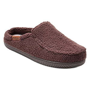 $8 Dearfoams Cozy Comfort Men's Notch Clog Slippers
