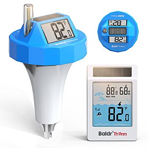 Prime: BALDR Solar Wireless Floating Pool Thermometer with Indoor Display $19.99 + Free Shipping