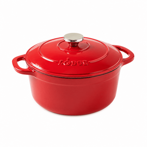 5.5-Quart Lodge Enameled Cast Iron Dutch Oven (Red, Blue) $39.94 + Free Shipping