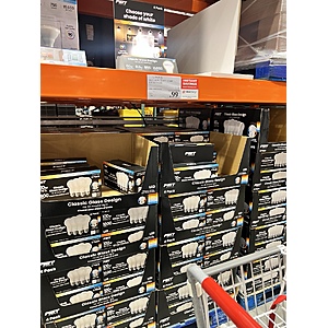 YMMV: Feit Electric 100W LED Classic Glass 4-Pack $0.99 after Xcel rebate - Costco Woodbury, MN (In-Store)