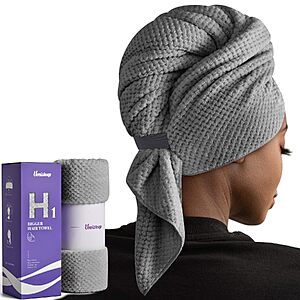 Umisleep Extra Large Microfiber Hair Towel $7.99 + Free Shipping