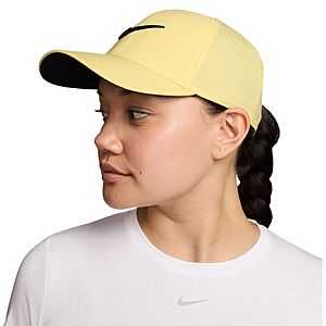Nike Adult Dri-FIT Club Structured Golf Hat (Soft Yellow/Black) $8.98 + Free Shipping on $49