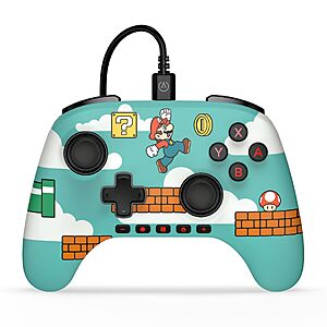 PowerA Advantage Wired Controller for Nintendo Switch 2 (Mario Time) $17.19 + Free Shipping w/ Prime or on orders over $35
