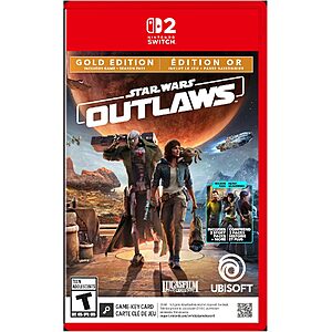 Star Wars Outlaws: Gold Edition (Nintendo Switch 2) $30 + Free Shipping w/ Prime or on orders over $35