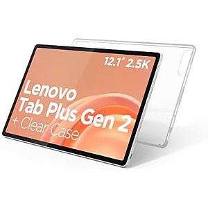 $269.99* | Lenovo Tab Plus Gen 2: 12.1" 2.5K 120Hz, Dimensity 7400, 8GB RAM, 256GB UFS at Amazon