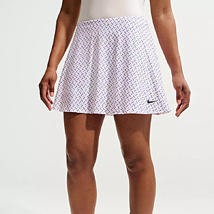 Nike Women's Victory Dri-FIT Mid-Rise Flouncy Tennis Skort (White/Black, Size XS-XL) $16.48 + Free Shipping on $49