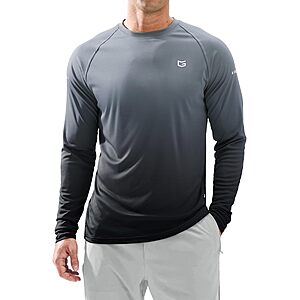 G Gradual Men's UPF 50+ Long Sleeve Rash Guard Tee (Various) $9.99 + Free Shipping w/ Prime or on $35+