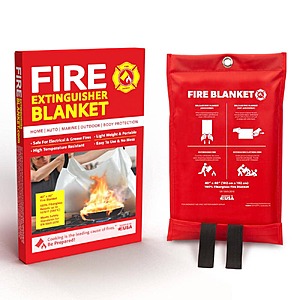 Home Depot Clearance: 40 in. x 40 in. Fire Blanket $3.5