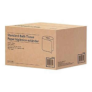 96 Ct Baseline Standard 2-Ply Toilet Paper $37.74 or Less + Free Ship to Store $33.59