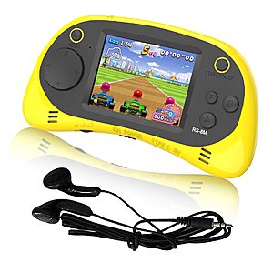 Amazon – EASEGMER 16-Bit Kids Handheld Game w/ 220 Games - $16.50 w/ Code