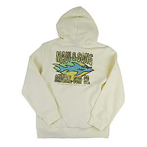 Maui and Sons Boys Shark Surf Fleece Pullover Hoodie Double Sided Graphic Sweatshirt XS $4.88, Girls' $4.6 + $3.25