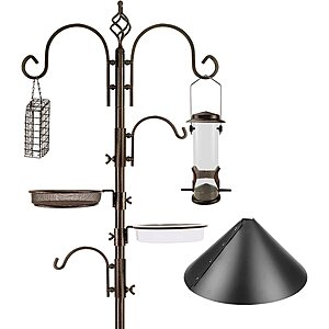Amazon – Bird Feeding Station Kit with Squirrel Baffle and Suet Cage Wild - $26.11 w/ Code