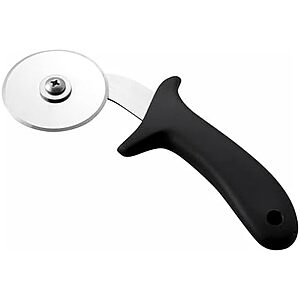 $3.46* | Winco 2 1/2" Black Plastic Pizza Cutter, Blade, Handle at Amazon