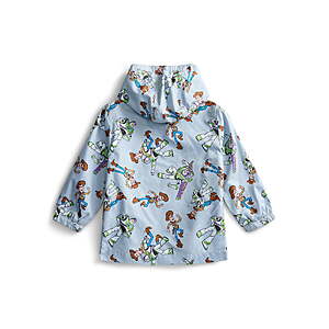 Character Toddler Windbreaker with Hood: Toy Story Jurassic Park Bluey Strawberry Shortcake + more $6.99+