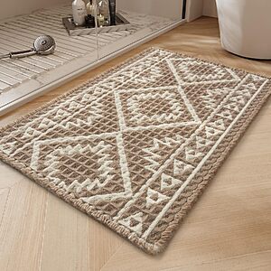 Amazon – PADOOR-Waffle Bath Mat-Super Absorbent Bath Mats for Bathroom, - $8.99–$31.19 w/ Code