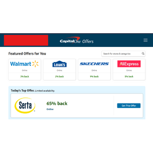 YMMV - %65 Back from CapitalOne on purchase from Serta