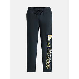 Mickey Mouse Men's and Big Men's Athletic Relaxed Fit Fleece Sweatpants $7.1