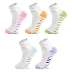 Amazon – Ankle Socks for Women, Athletic Running 5 Pairs - $4.19–$8.39 w/ Code