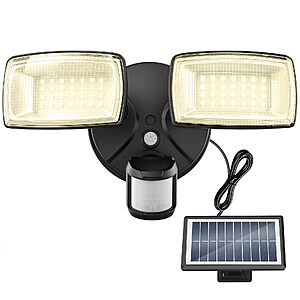 Amazon – Onforu 36W Solar LED Security Lights, PIR Motion Sensor Outdoor, Yard - $19.49 w/ Code