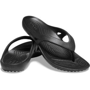 Crocs Women's Kadee II Flip Sandals (Black) $9.99 + Free Shipping on $35+