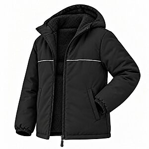 SWISSWELL Kids Winter Coat with Warm Fleece Lining - $19.99 After coupon