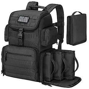 CVLIFE Tactical Range Backpack - $43.99 After coupon
