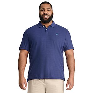 $19.99: IZOD Men's Big-and-Tall Advantage Performance Polo Shirt, Peacoat, XX-Large
