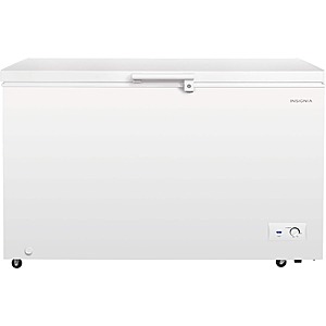 $350 Pick Up Best Buy Insignia™ - 13.1 Cu. Ft. Manual Defrost Garage-Ready Chest Freezer - White
