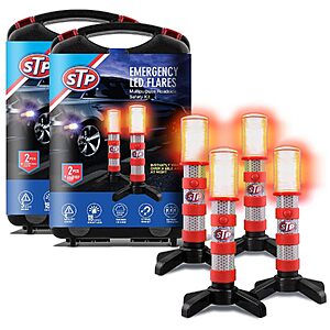 4-Pack XTREME LED Road Flares Emergency Roadside Lights $22.00 + Free Shipping w/ Prime or on $35+