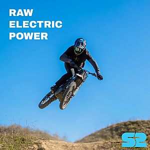 Razor - Stage2, M1 V2 Electric Dirt Bike E Moto, 6000W (Peak) Brushless Motor, UL 2272 Compliant 60V Lithium Battery, Up to 47 MPH, 3 Speed, 40+ Mile Range $3229.98