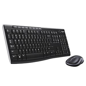 Logitech MK270 Full-Size Wireless Keyboard & Mouse Combo (3 Colors) $19.99 + Free Shipping w/ Prime or on $35+