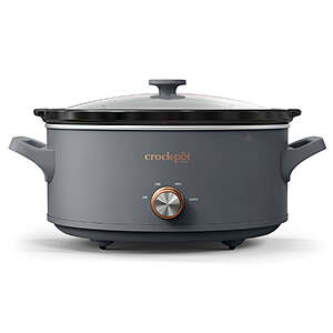 Crock-Pot Manual 7-Quart Slow Cooker $34.96