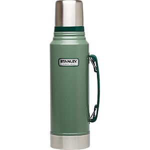 1.1-Qt Stanley Classic Heritage Vacuum Bottle w/ Handle (Hammertone Green) $23.02 + Free Shipping w/ Prime or on $35+