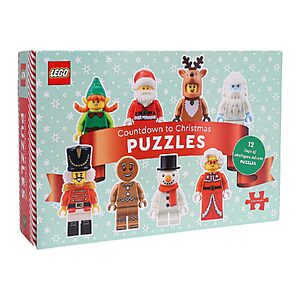 LEGO Countdown to Christmas 12-Count 48-Piece Mini Jigsaw Advent Puzzles $19.98 + Free Shipping w/ Prime or on $35+