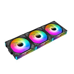 Jungle Leopard Interstellar V1 120mm PC Case Fans, Triple Pack, Black $19.23 AC
