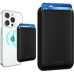 KRTALS Magnetic MagSafe Phone Wallet Card Holder w/ RFID Blocking (Various) $5.99 + Free Shipping w/ Prime or on $35+