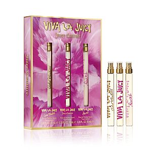 $35.91 S&S AMZ Juicy Couture Viva La Juicy Eau De Parfum, Women's Perfume with Notes of Mandarin, Gardenia & Caramel, Floral & Sweet Perfume for Women
