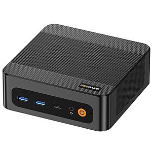 BOSGAME P6 Neo Mini PC: Ryzen 7 6800H, 24GB LPDDR5x RAM, 512GB PCIe SSD, 680M Graphics, USB4 $446