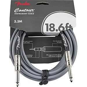 $21.99* | 18.6' Fender Contour Instrument Cable at Amazon