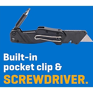 $9.98, Lowe's, Kobalt Black 6 in 1 Utility Knife